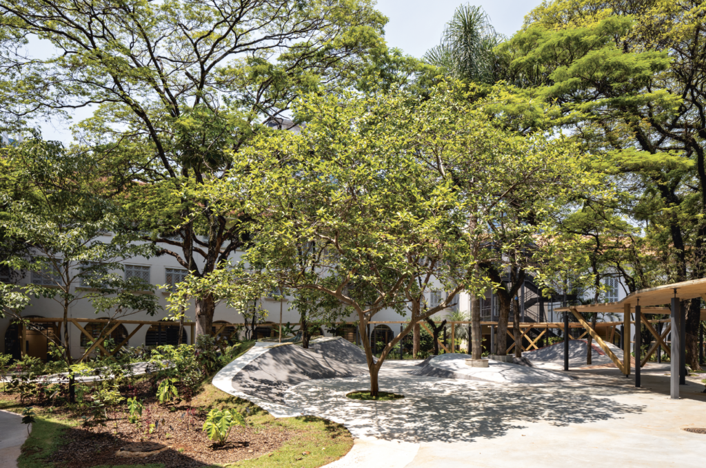 Concept School, São Paulo, Brazil, designed by Triptyque. Photo: Fran Parente