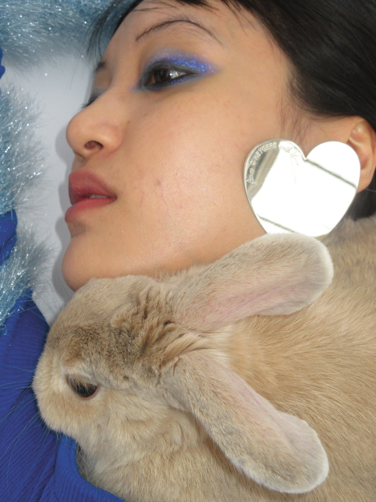 Heart Earrings Silver. Courtesy of SuperElle China. Photo: Jamie-Maree Shipman